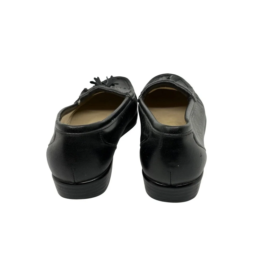 SAS Tripad Comfort Womens Black Leather‎ Kiltie Tassel Loafers Womens Size 6.5 M